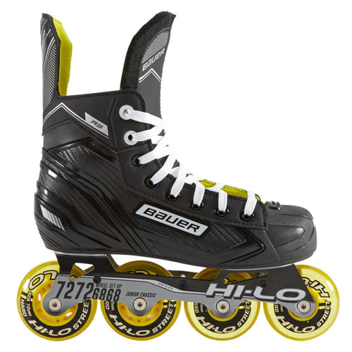 Adjustable Inline Skates for Family Fun-Bauer Rh Rs Senior Inline Roller Hockey Skates