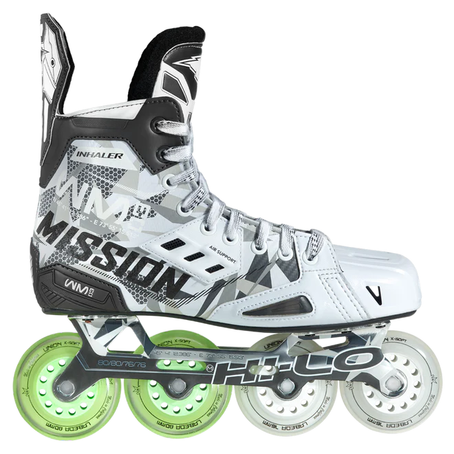 Trendy Roller Skates for Urban Commuting-Mission Rh Inhaler Wm03 Senior Roller Hockey Skates