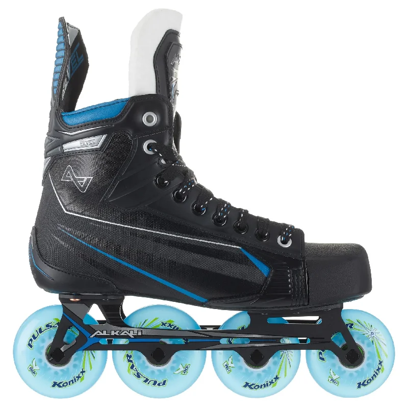 High-Performance Inline Skates for Speed Races-Alkali Revel 3 Junior Inline Hockey Skates