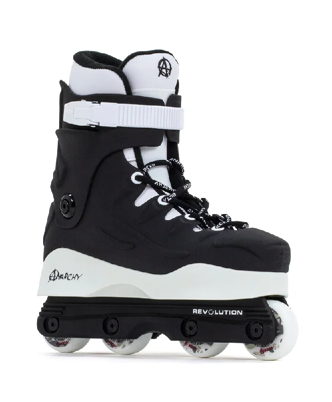 Heavy-Duty Ice Skates for Extreme Cold Conditions-Anarchy Revolution II Aggressive Inline Skates