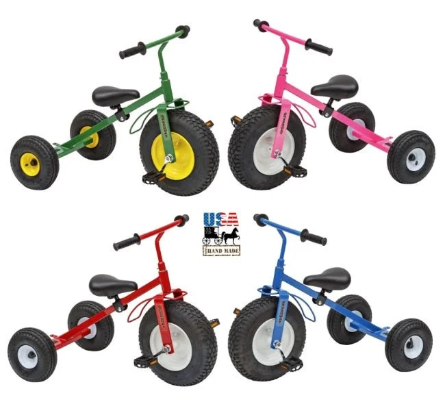 BIG KIDS TRICYCLE - Heavy Duty Trike Bike in 4 Colors