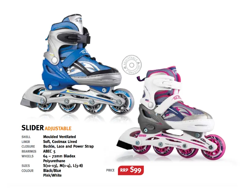 Adjustable Skates for Growing Kids-Blade X - Slider