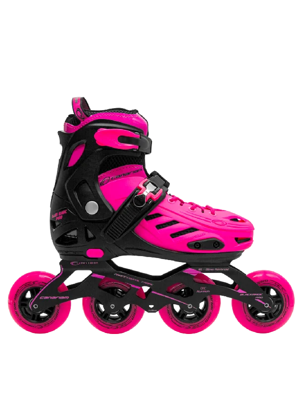 High-Speed Inline Skates for Quick Moves-Canariam - Black Magic Pro Plus (Pink)