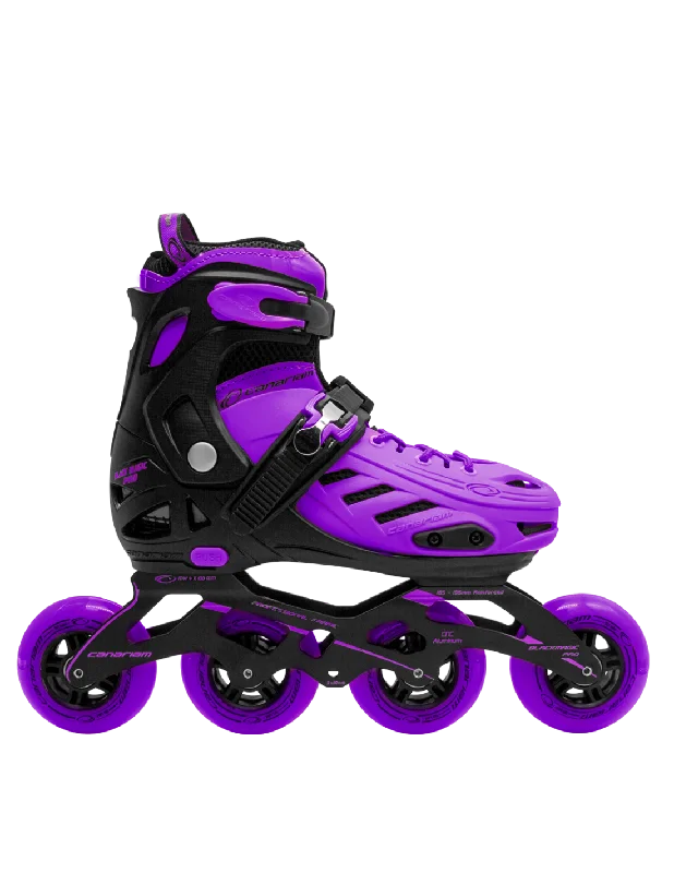 Professional Roller Skates for Serious Skaters-Canariam - Black Magic Pro Plus (Purple)