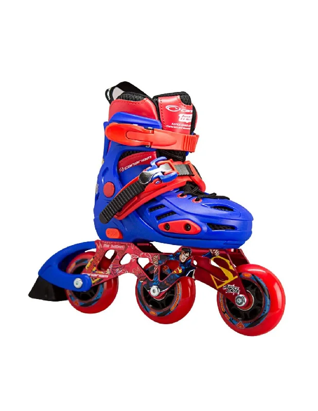 Premium Inline Skates for Performance Skating-Canariam - Magic Pro Justice League (Superman)