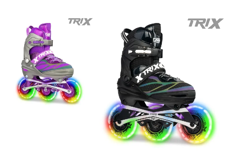 High-Performance Ice Skates for Precision-Crazy - Trix Adjustable Inline Skate