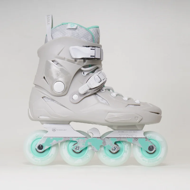 Stylish Inline Skates for Street Skating-Flying Eagle X3 Shrike Skates - Pearl - Unisex