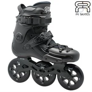 High-Durability Roller Skates for Skate Parks-FR 1 310 In-Line Skates - Black