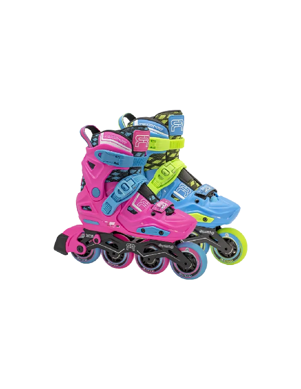 Professional Roller Skates for Racing Events-FR EZX Junior - Adjustable Inline Skates