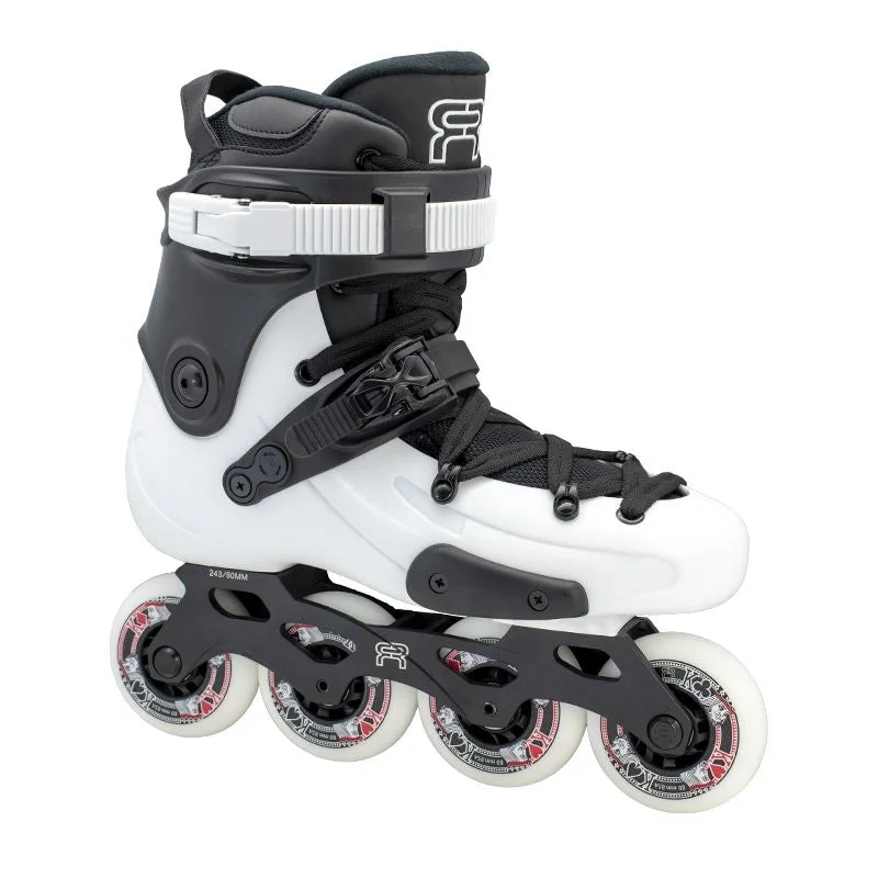 Trendy Roller Skates for Urban Commuting-FR - FR3 80 (White)