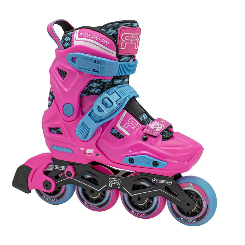 Heavy-Duty Inline Skates for Speed and Agility-FR Skates<br>FR EZX Pink