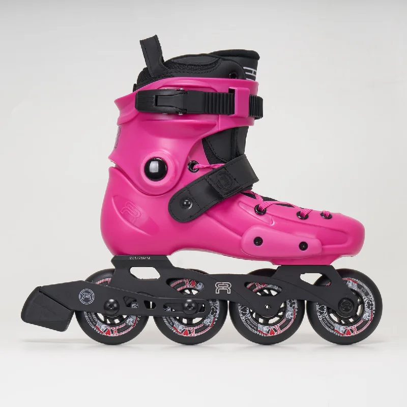 Custom Roller Skates for Personalized Style-FR Skates FR Junior Adjustable Inline Skates - Pink