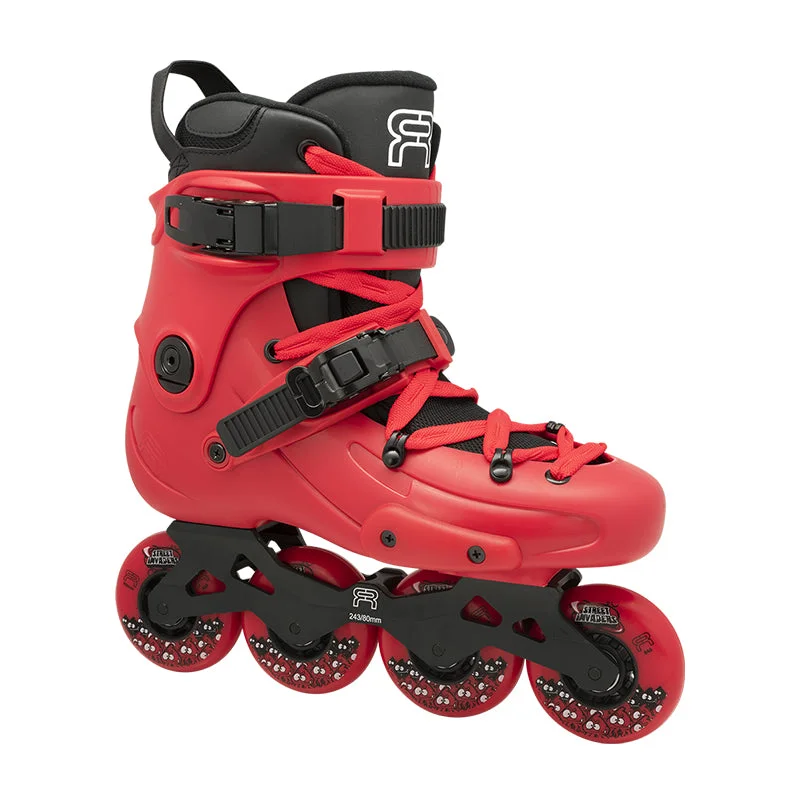 Comfortable Roller Skates with Smooth Wheels-FR Skates<br>FR1 80 Red