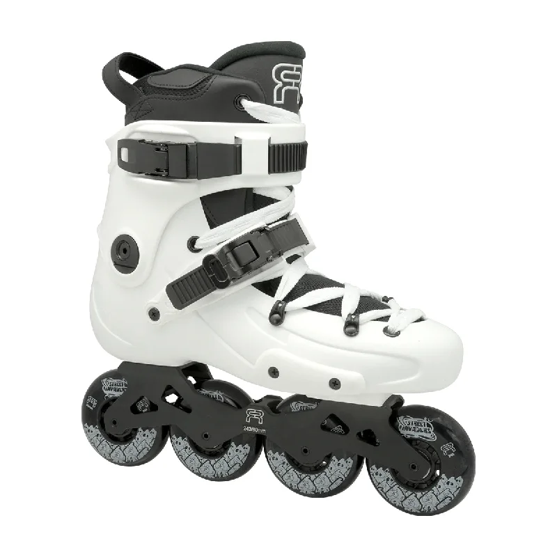 Pro-Level Roller Skates for Competition-FR Skates<br>FR1 80 White