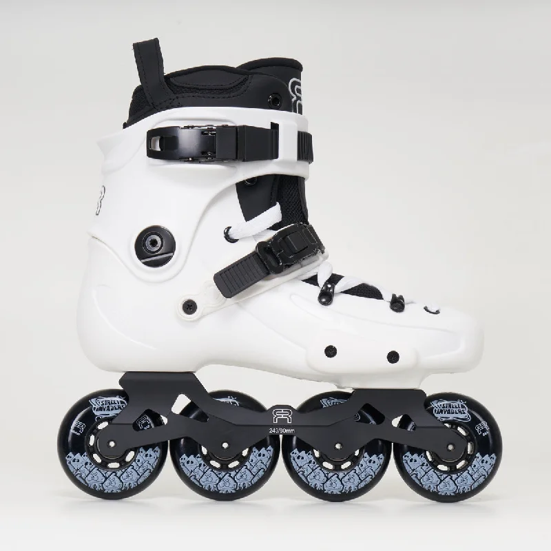 Speed Roller Skates for Fast Rides-FR Skates FR1 80 - Unisex - White