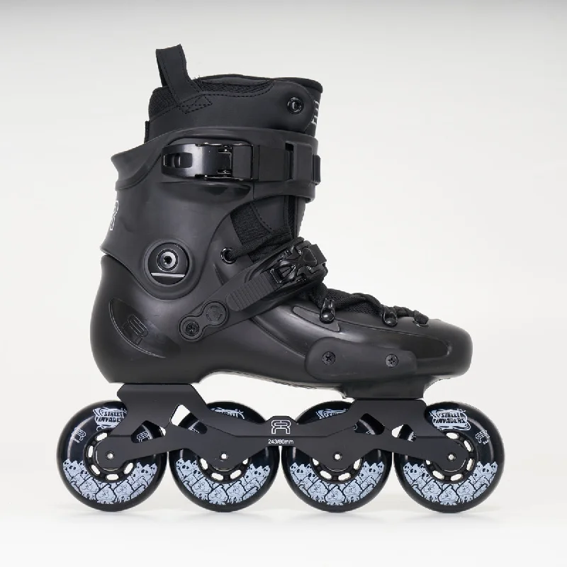 Stylish Skates for Urban and Street Skating-FR Skates FR1 80 - Unisex - Black