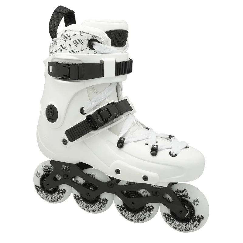 Comfortable Ice Skates for All Skill Levels-FR Skates<br>FR1 Deluxe Intuition 80 White