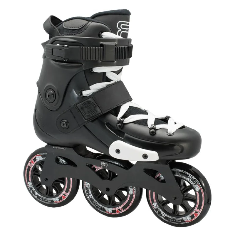 Custom Roller Skates with Customizable Colors-FR Skates<br>FRX 310 Black