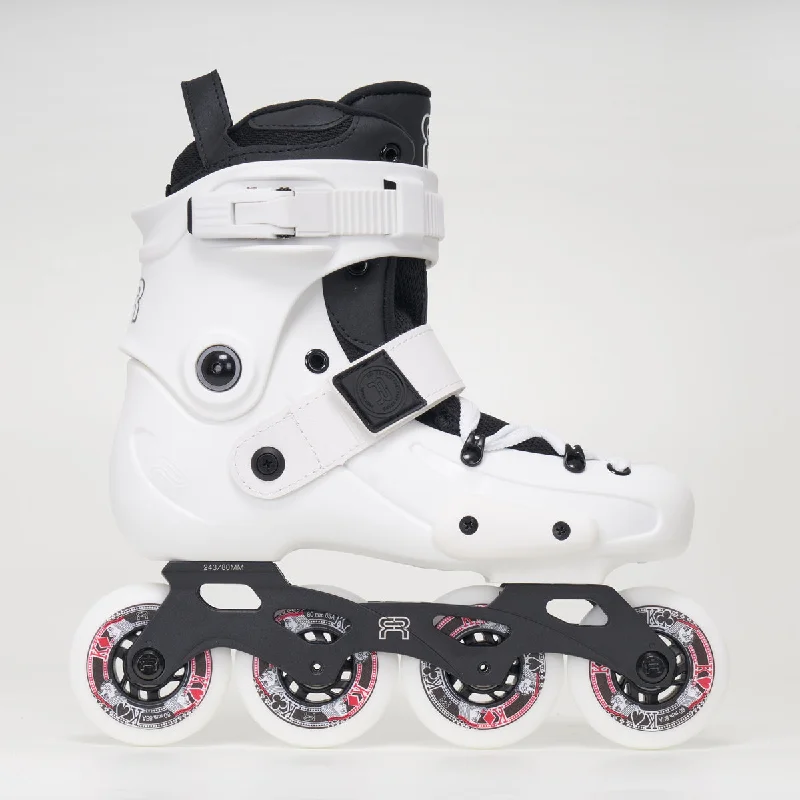 Beginner Ice Skates for Learning to Glide-FR Skates FRX 80 - Unisex (White)