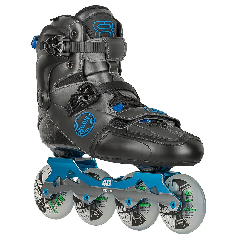 Adjustable Roller Skates for Young Skaters-FR SL Seven Rockered 4D Inline Skate