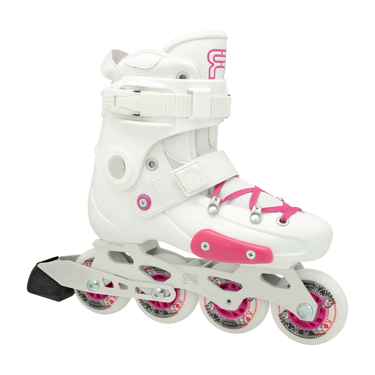 Durable Inline Skates for Urban Roads-FRJ Adjustable Junior Inline Skates