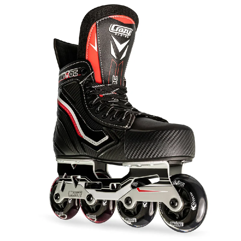 Trendy Roller Skates with LED Lights-HAVOC - Size Adjustable Hockey Inline Skates