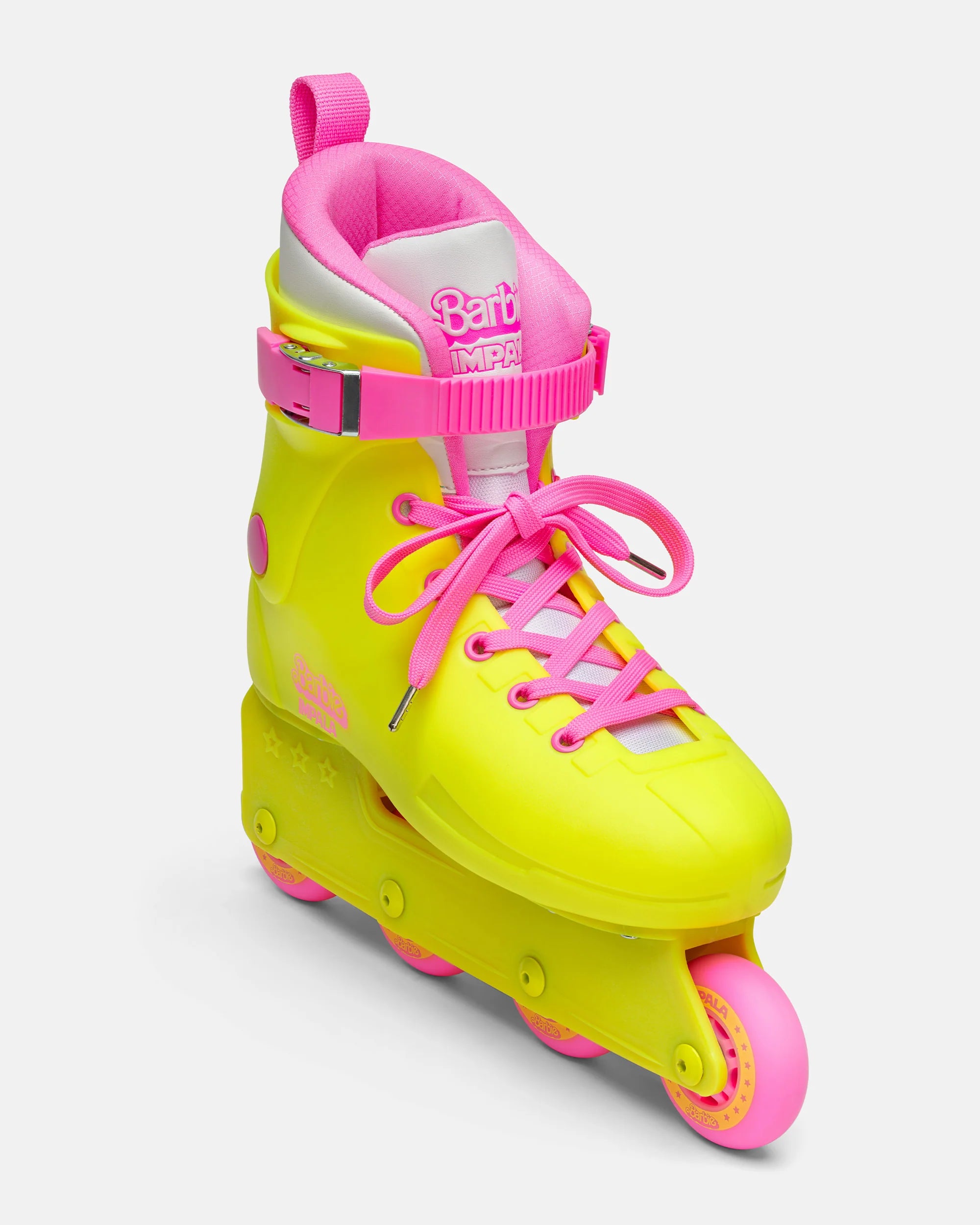 Adjustable Inline Skates for Kids and Adults-Impala - Barbie Inline Skate - Bright Yellow