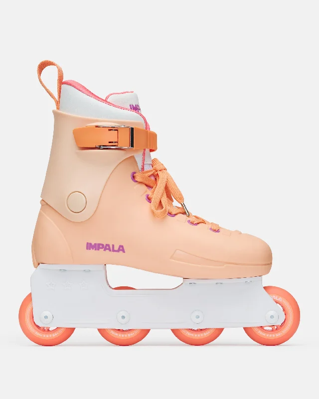 Trendy Skates for Casual and Competitive Riders-Impala Lightspeed Inline Skate - Apricot