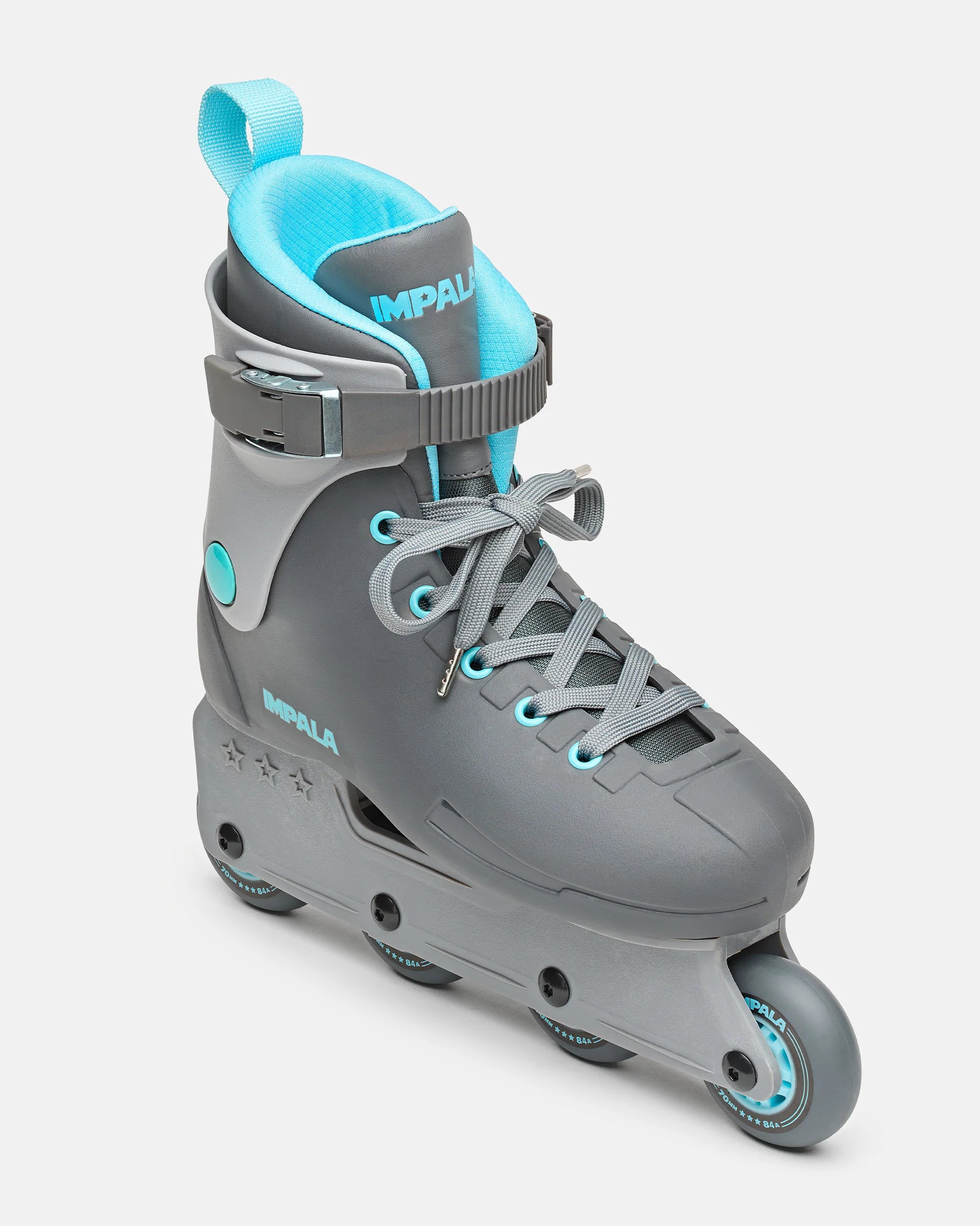 Beginner Ice Skates for Learning to Glide-Impala - Lightspeed Inline Skate - Blue / Grey