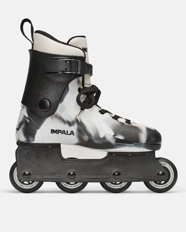 All-Terrain Ice Skates for Extreme Sports-Impala Lightspeed Inline Skate - Monochrome Marble