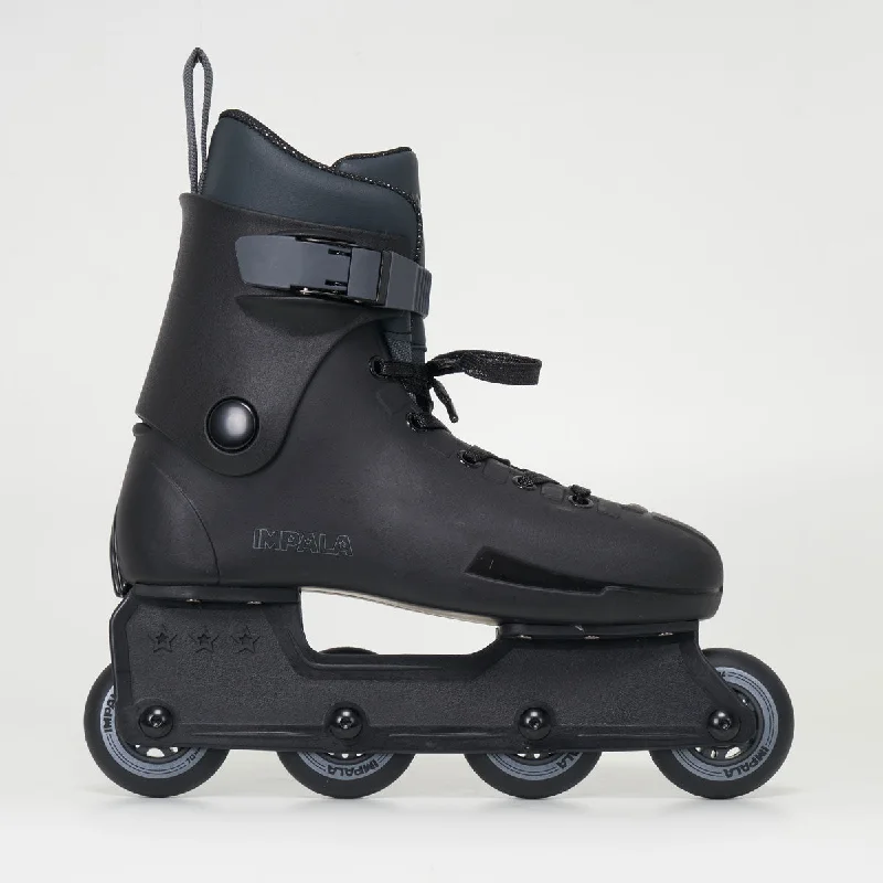 Comfortable Ice Skates for Family Skating Rinks-Impala Lightspeed Inline Skates - Unisex - Black