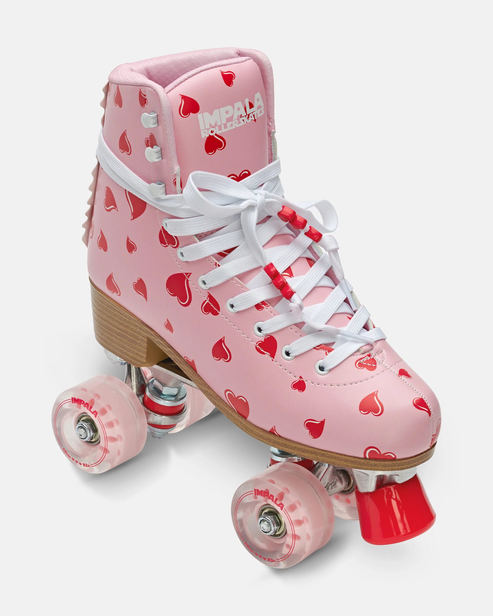 Premium Skate Shoes with Wheels for Versatile Riding-Impala Rollerskate - Falling Hearts