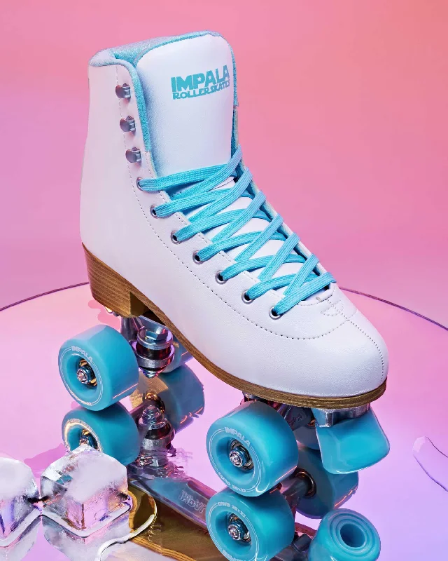 Durable Inline Skates for Professional Use-Impala Rollerskate - White ICE