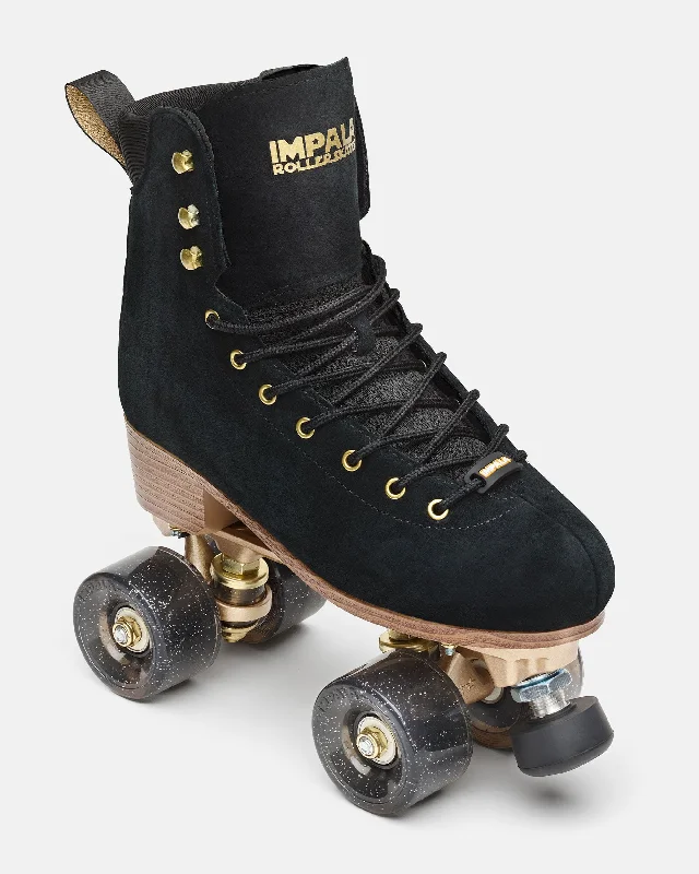 High-Quality Inline Skates for Smooth Performance-Impala - Samira Quad Skate - Black Night