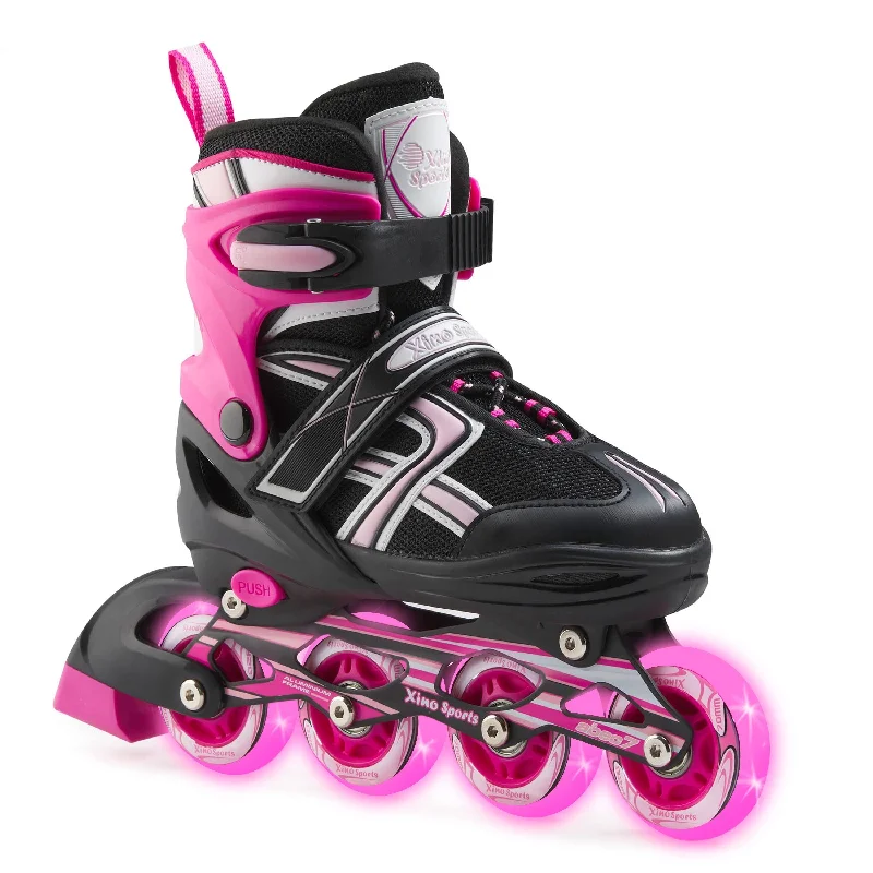 Adjustable Skates for Growing Kids-Inline Skates for Kids | Adjustable Girls, Boys Inline Skates