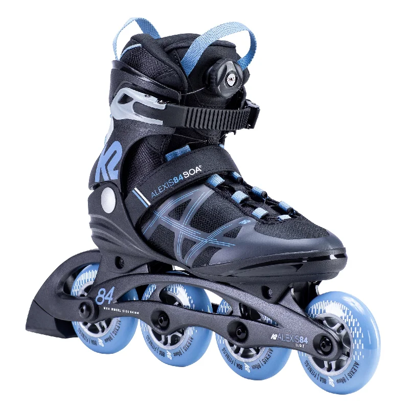 Trendy Skates for Casual and Competitive Riders-K2 Alexis 84 Boa Womens Inline Skates