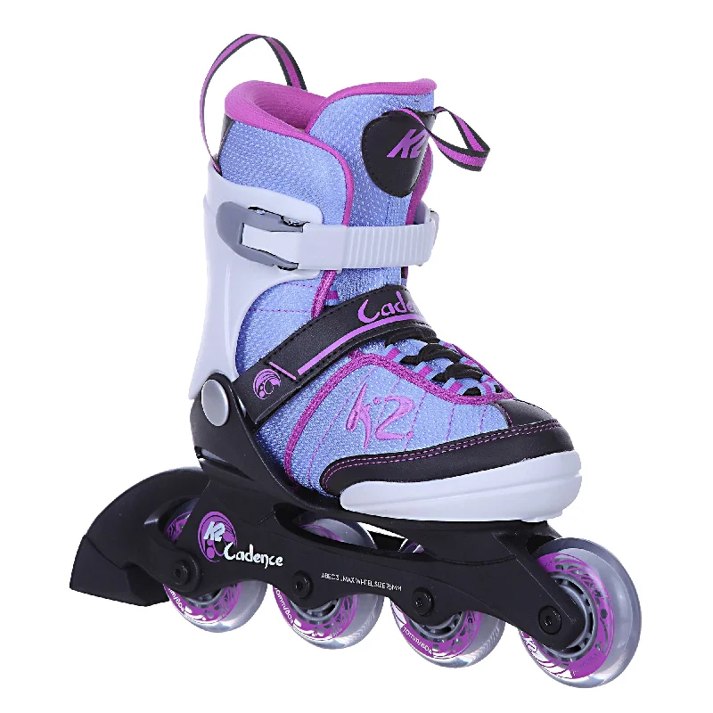 High-Quality Inline Skates for Urban Riders-K2 Cadence Girls Adjustable Inline Skates