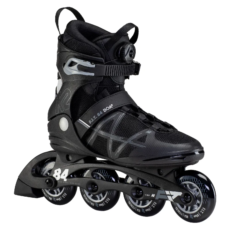 Comfortable Roller Skates for Smooth Rides-K2 F.I.T. 84 Boa Mens Inline Skates