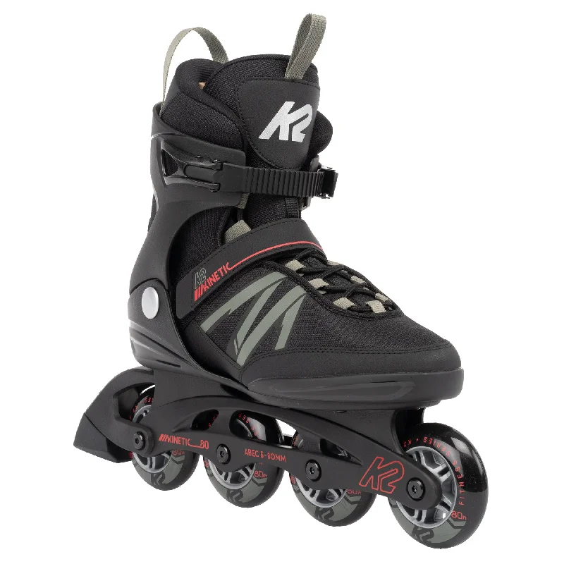 Professional Figure Skates for Ice Shows-K2 Kinetic 80 Mens Inline Skates