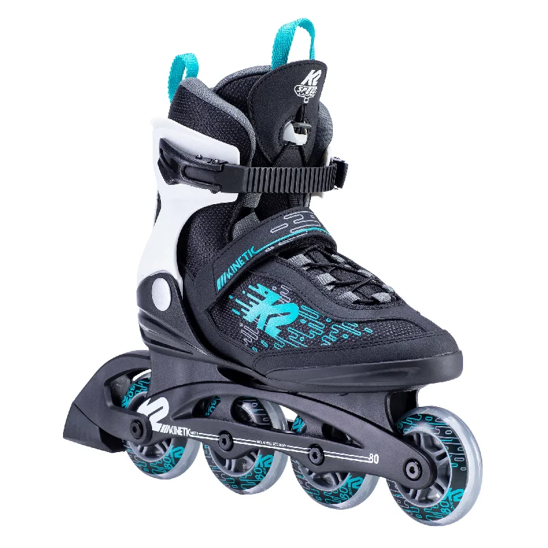 All-Weather Roller Skates for Various Conditions-K2 Kinetic 80 Pro Womens Inline Skates