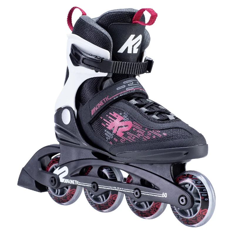 Heavy-Duty Inline Skates for Tough Use-K2 Kinetic 80 Womens Inline Skates