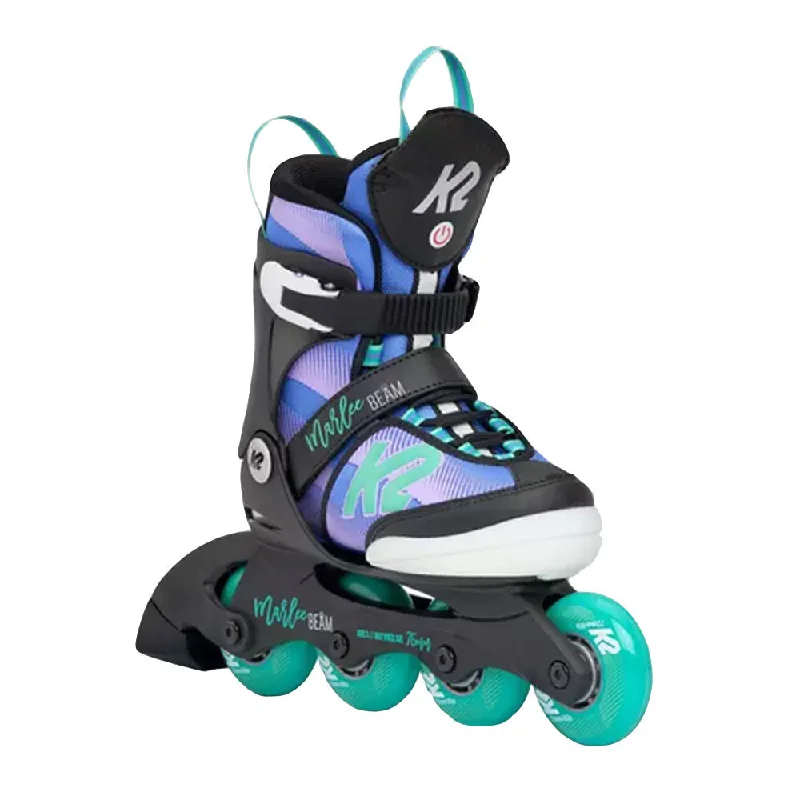 Customizable Ice Skates for Professional Fit-K2 Marlee Beam Girls Adjustable Inline Skates