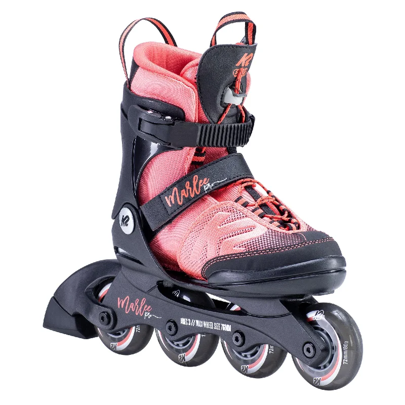 High-Quality Roller Skates for Everyday Use-K2 Marlee Pro Girls Adjustable Inline Skates 2020