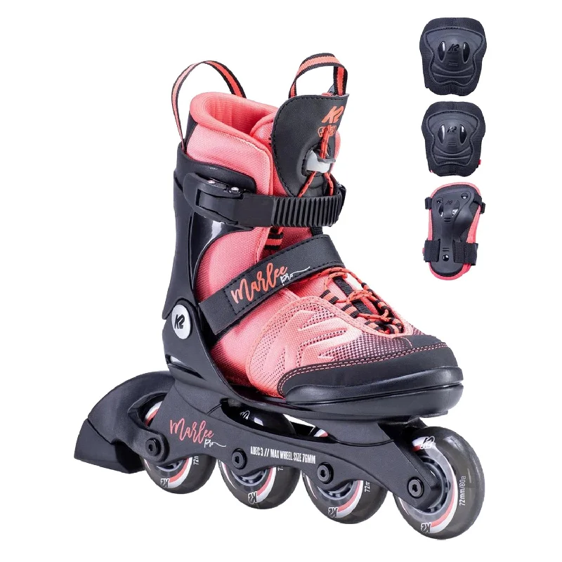 Custom Roller Skates for Unique Looks-K2 Marlee Pro Pack Girls Adjustable Inline Skates 2022