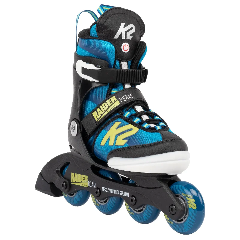 All-Terrain Roller Skates for Adventure Seekers-K2 Raider Beam Boys Adjustable Inline Skates 2022