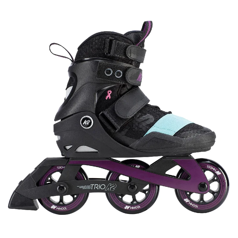 High-Speed Roller Skates for Quick Rides-K2 Trio 100 Womens Urban Inline Skates