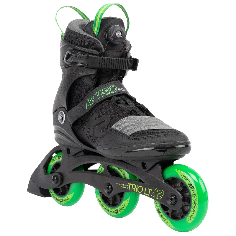 Comfortable Ice Skates for Smooth Gliding-K2 Trio LT 100 BOA Mens Urban Inline Skates