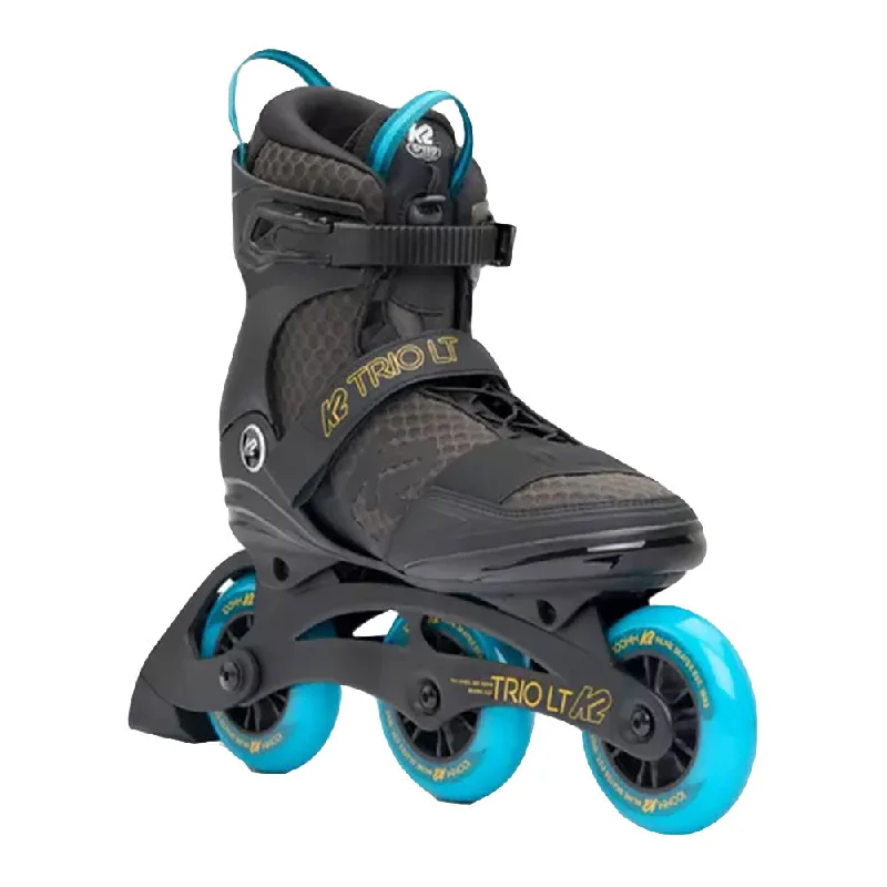 Heavy-Duty Inline Skates for Speed and Agility-K2 Trio LT 100 Mens Urban Inline Skates