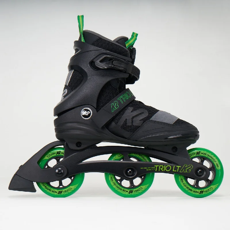 Premium Inline Skates for Performance Skating-K2 Trio LT Boa 100mm Inline Skates - Unisex