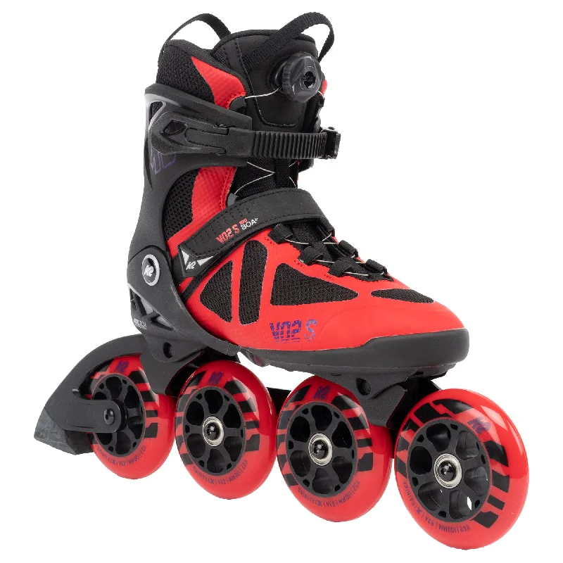 Speed Ice Skates for Competitive Athletes-K2 VO2 S 100 BOA Unisex Inline Skates